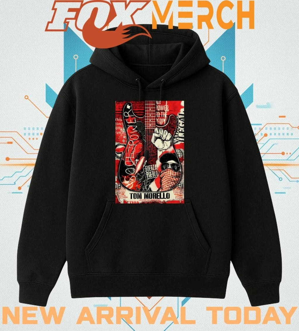Tom Morello Mar 21 2026 Parque Simón Bolívar in Bogotá Colombia poster t-shirt