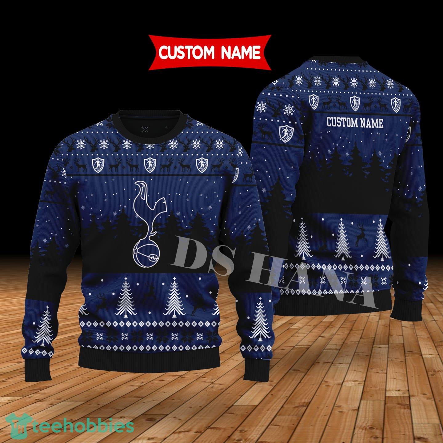 Tottenham Hotspur Custom Name Merry Xmas Sweater For Soccer Sport Team’s Fans Sweater