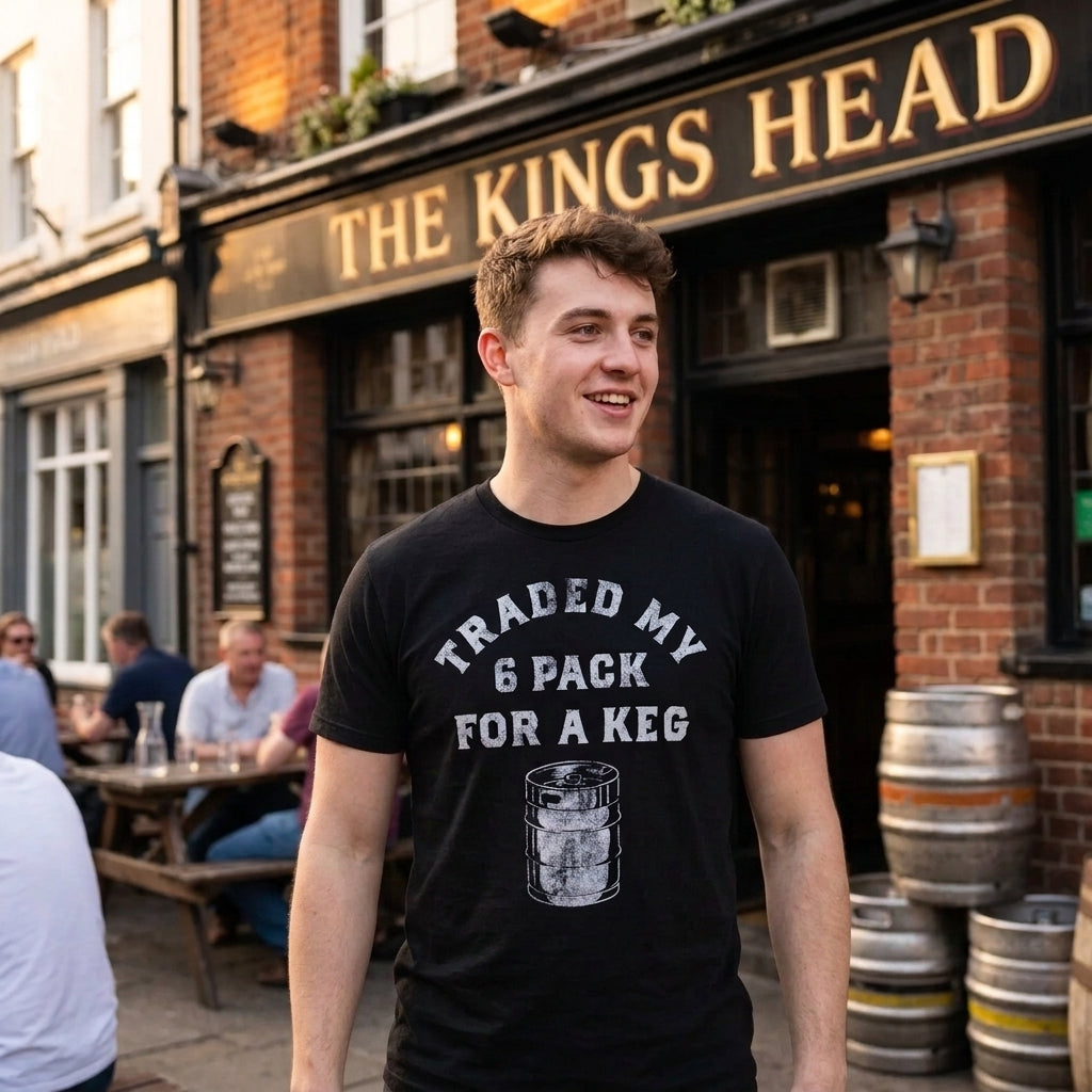 Traded My Six Pack For A Keg Men's T Shirt