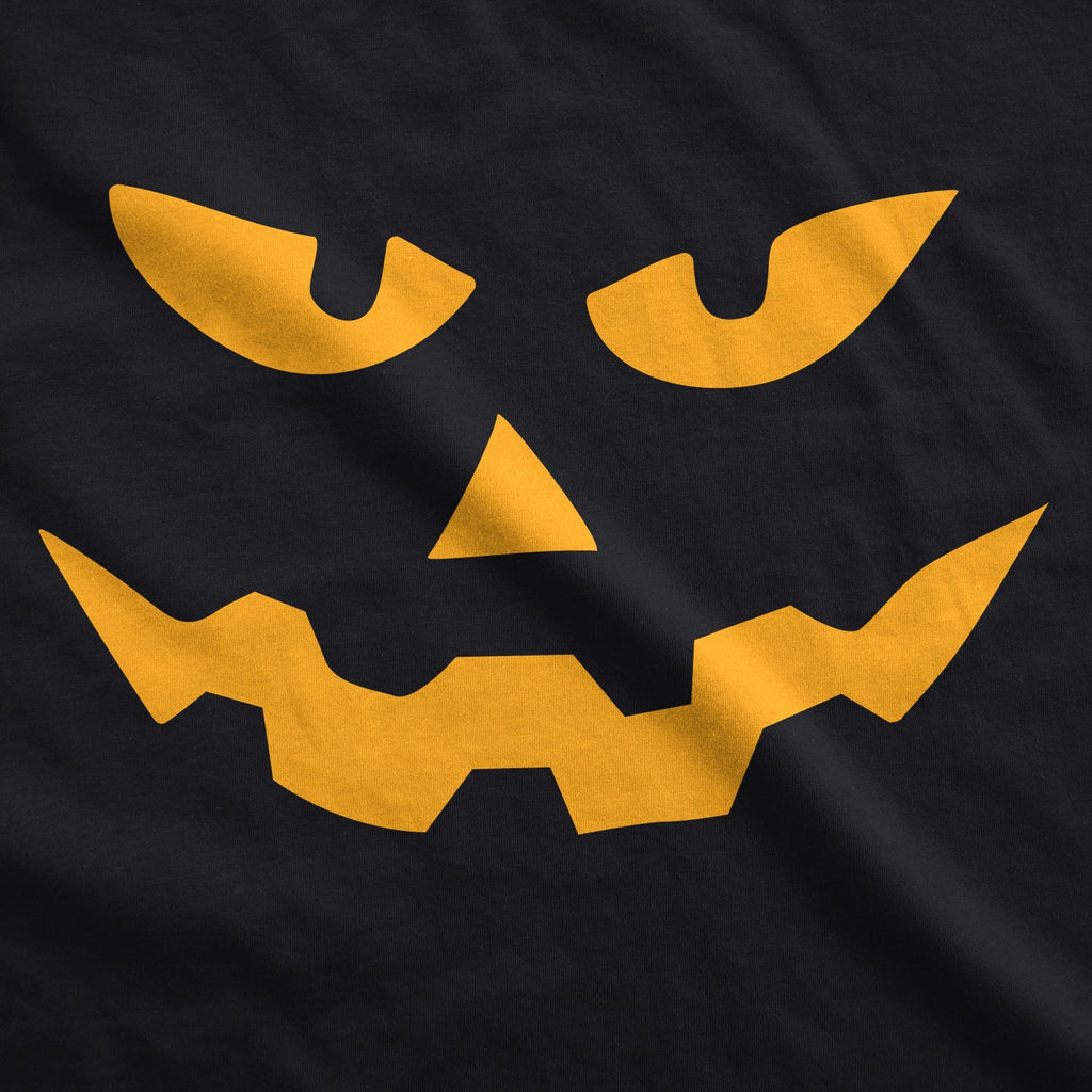 Triangle Nose Pumpkin Face Toddler T Shirt