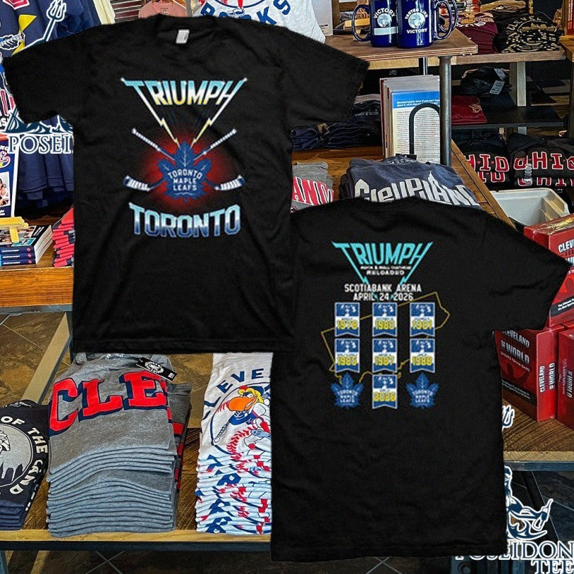 Triumph X Toronto Maple Leafs Takeover T-shirt