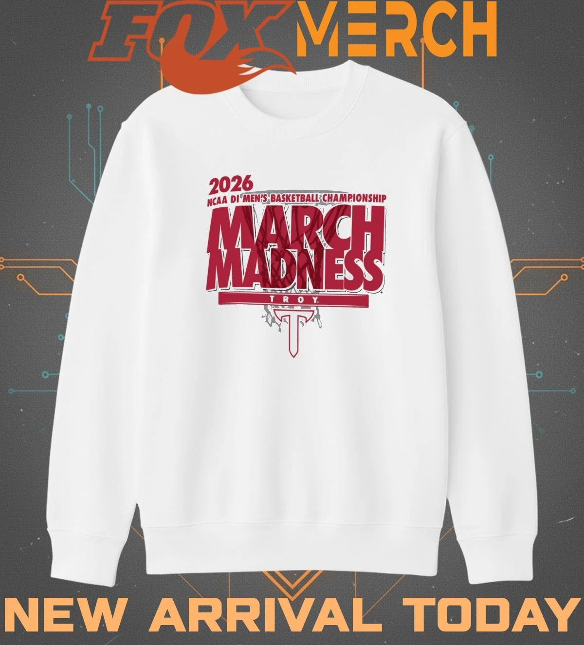 Troy Trojans 2026 NCAA DI Men’s Basketball Championship March Madness shirt