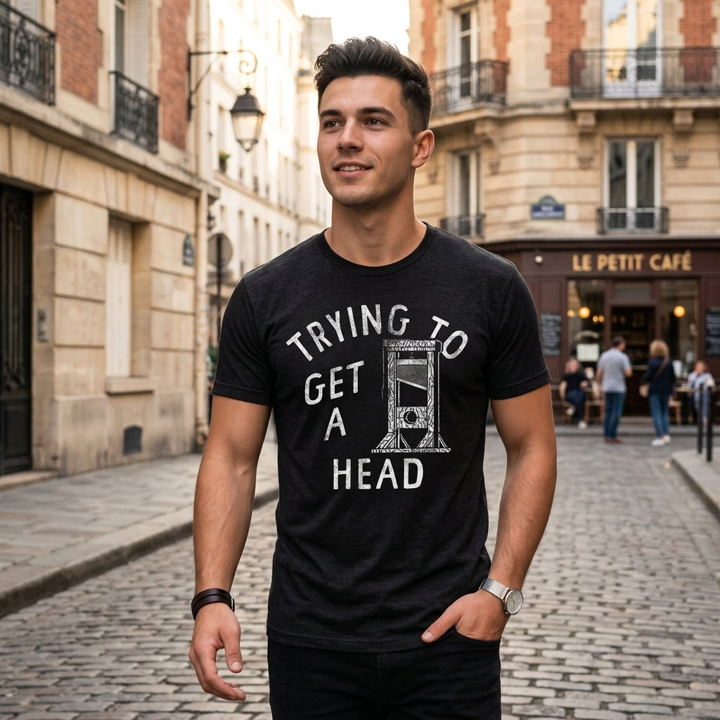 Trying To Get A Head Men's T Shirt