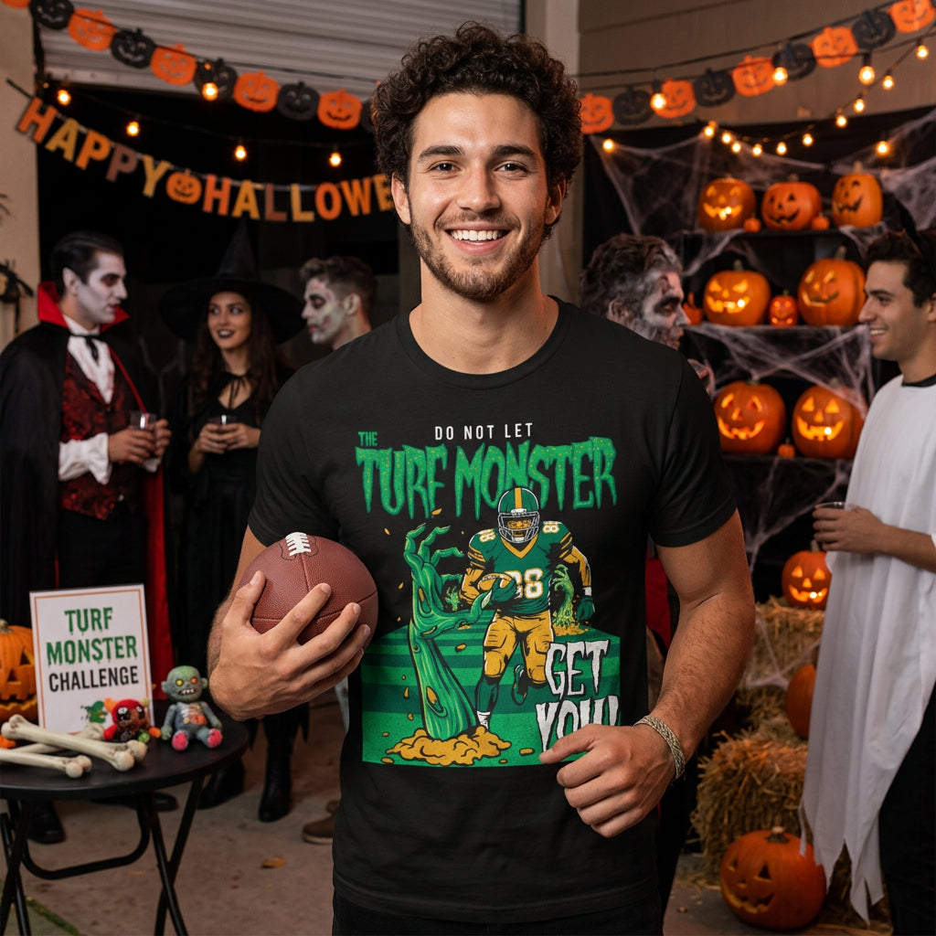 Do Not Let The Turf Monster Get You Football Men's T Shirt