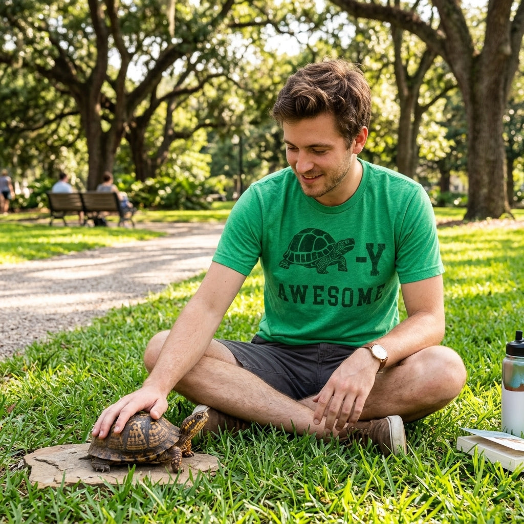 Turtley Awesome Men's T Shirt