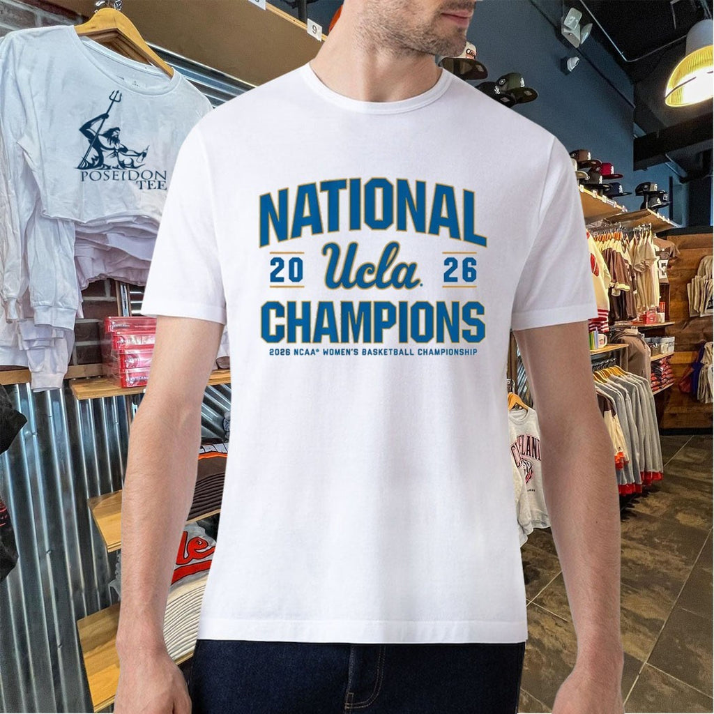 Ucla Bruins WBB 2026 National Champions NCAA Women’s Basketball Championship T-shirt