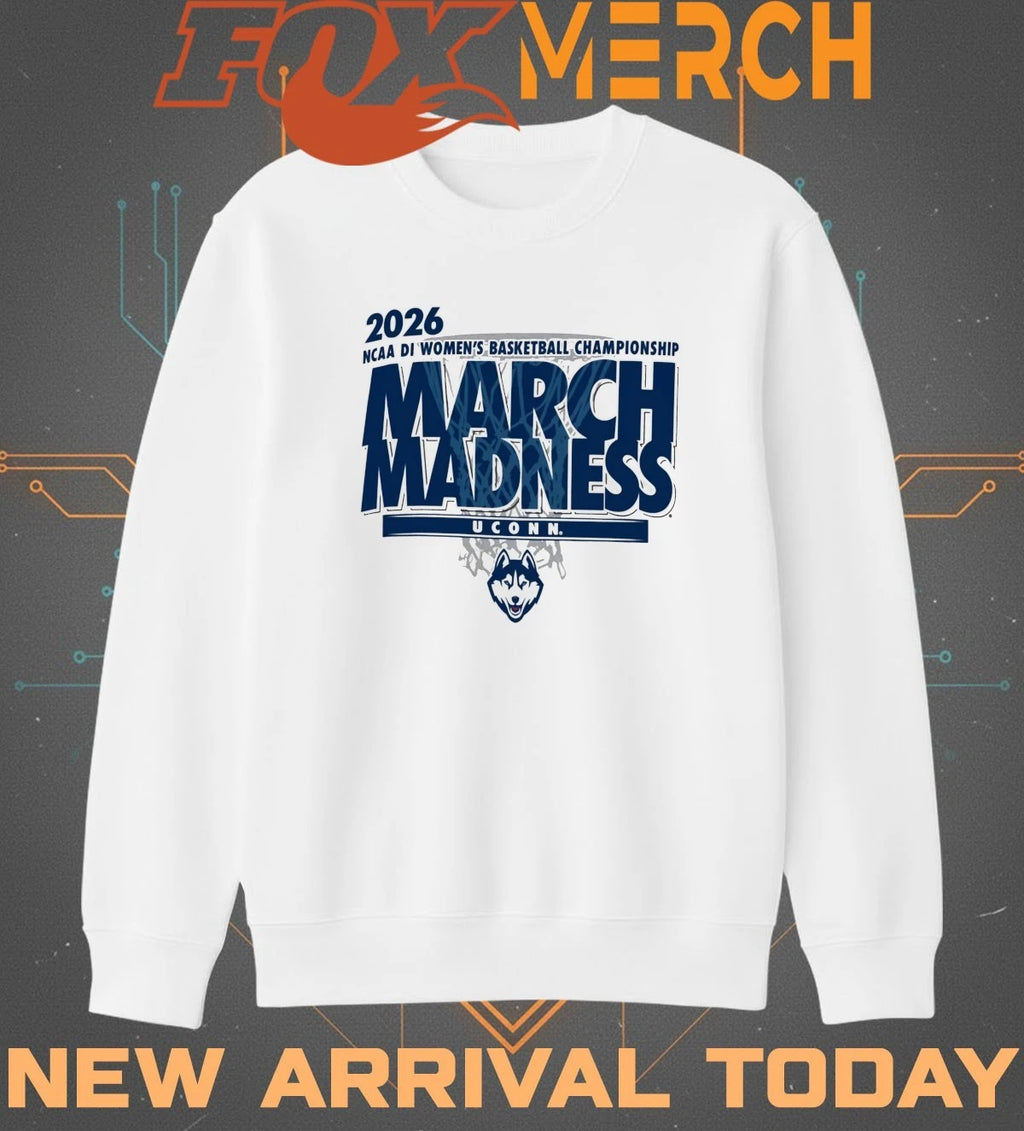 Uconn Huskies 2026 NCAA DI Women’s Basketball Championship March Madness shirt