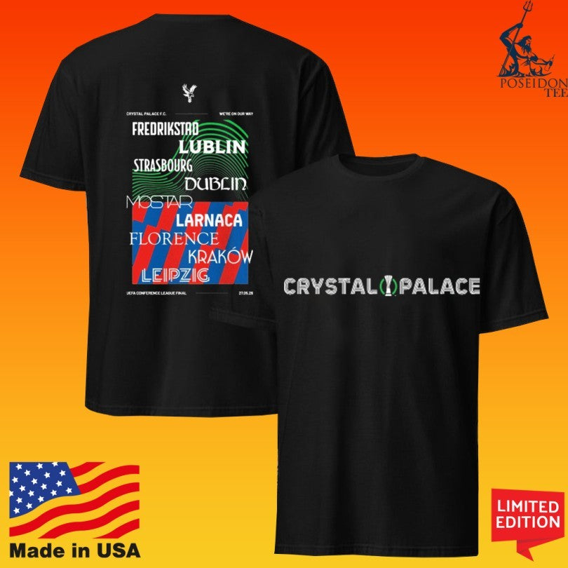 Uefa Conference League Destination Crystal Palace T-shirt
