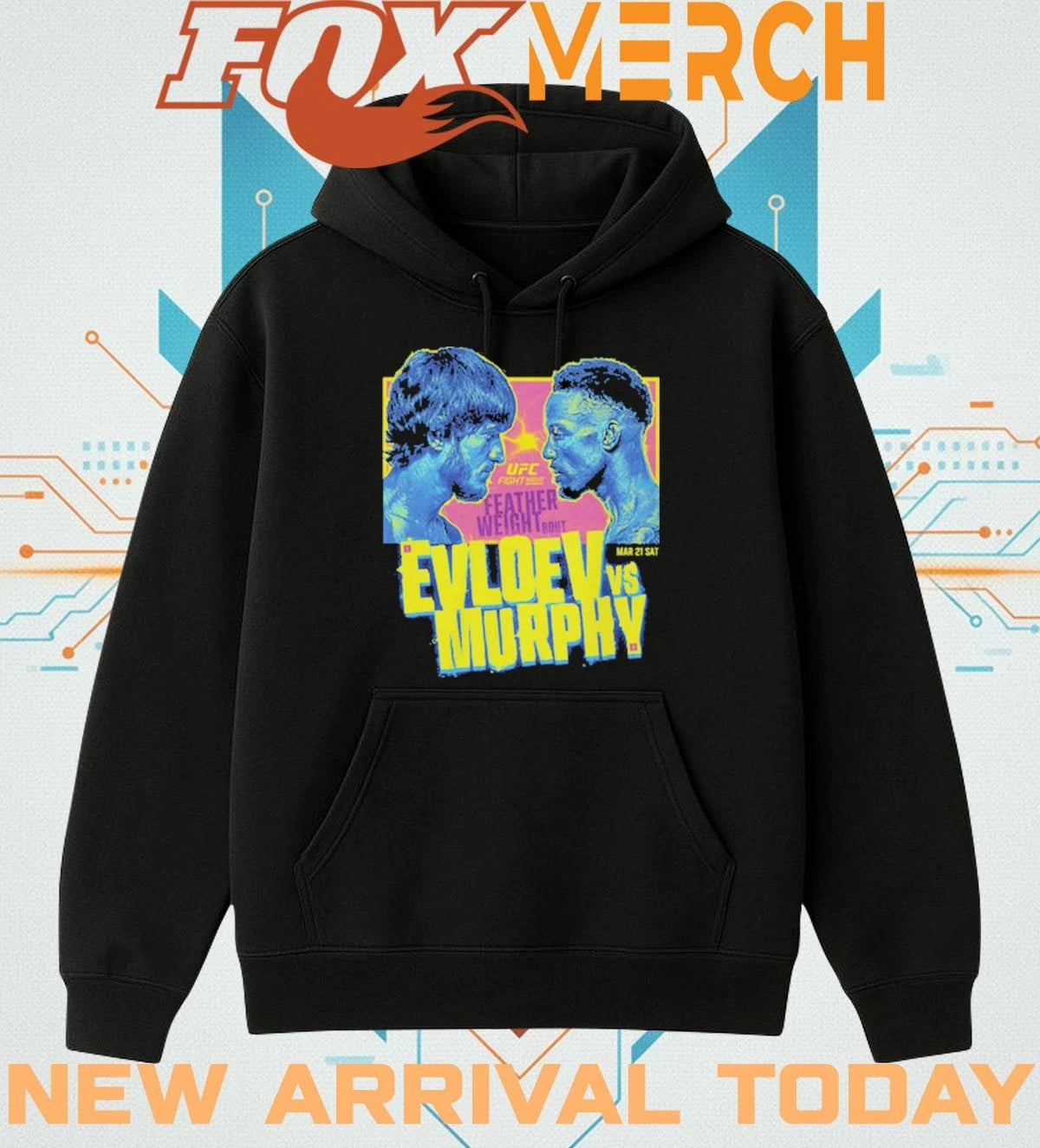 UFC Fight Night 2026 Evloev vs. Murphy Match Up t-shirt