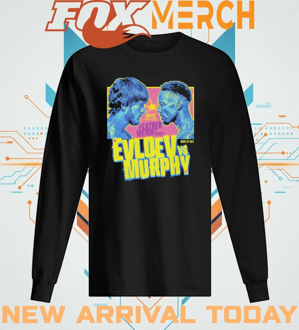 UFC Fight Night 2026 Evloev vs. Murphy Match Up t-shirt