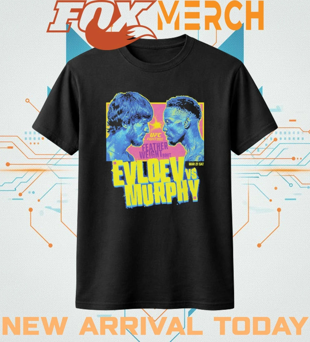 UFC Fight Night 2026 Evloev vs. Murphy Match Up t-shirt