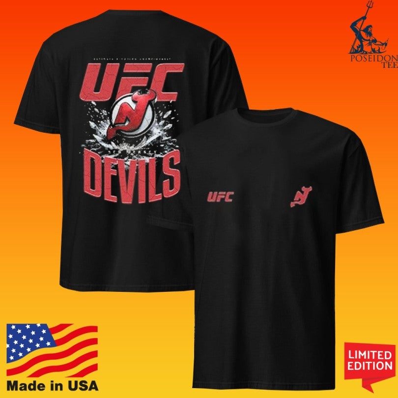 Ufc X New Jersey Devils T-shirt