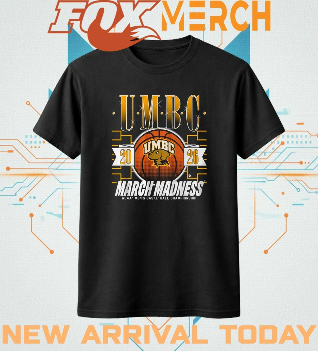 UMBC Retrievers 2026 March Madness NCAA Men’s Basketball Championship shirt