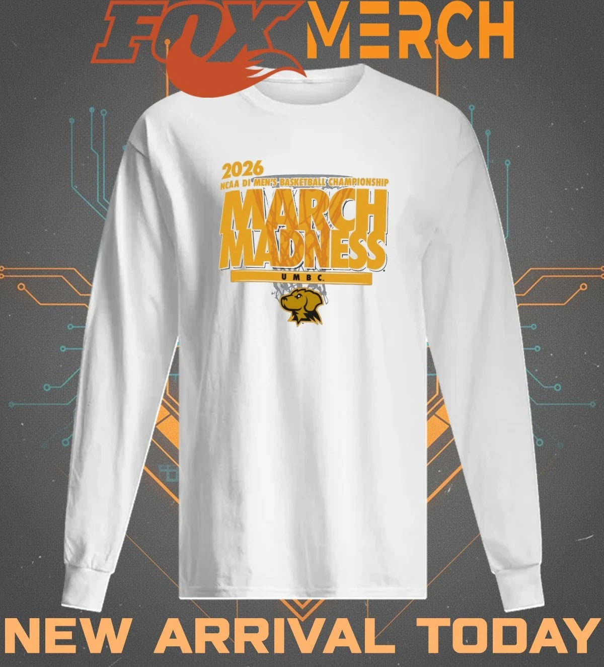 UMBC Retrievers 2026 NCAA DI Men’s Basketball Championship March Madness shirt