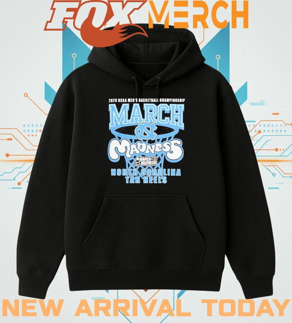 UNC Tar Heels 2026 NCAA Men’s Basketball Championship March Madness t-shirt