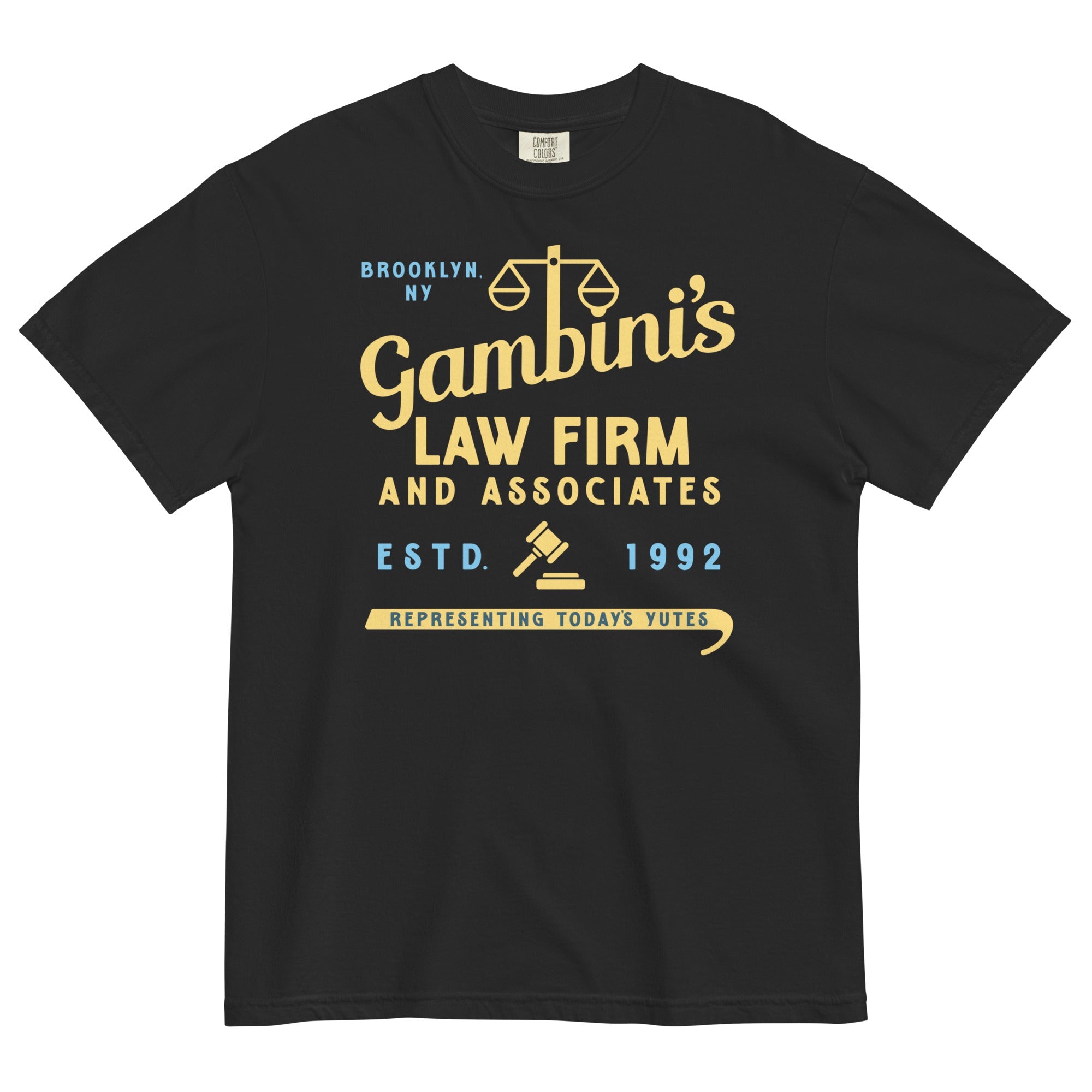 Gambini's Law Firm Men's Relaxed Fit Tee