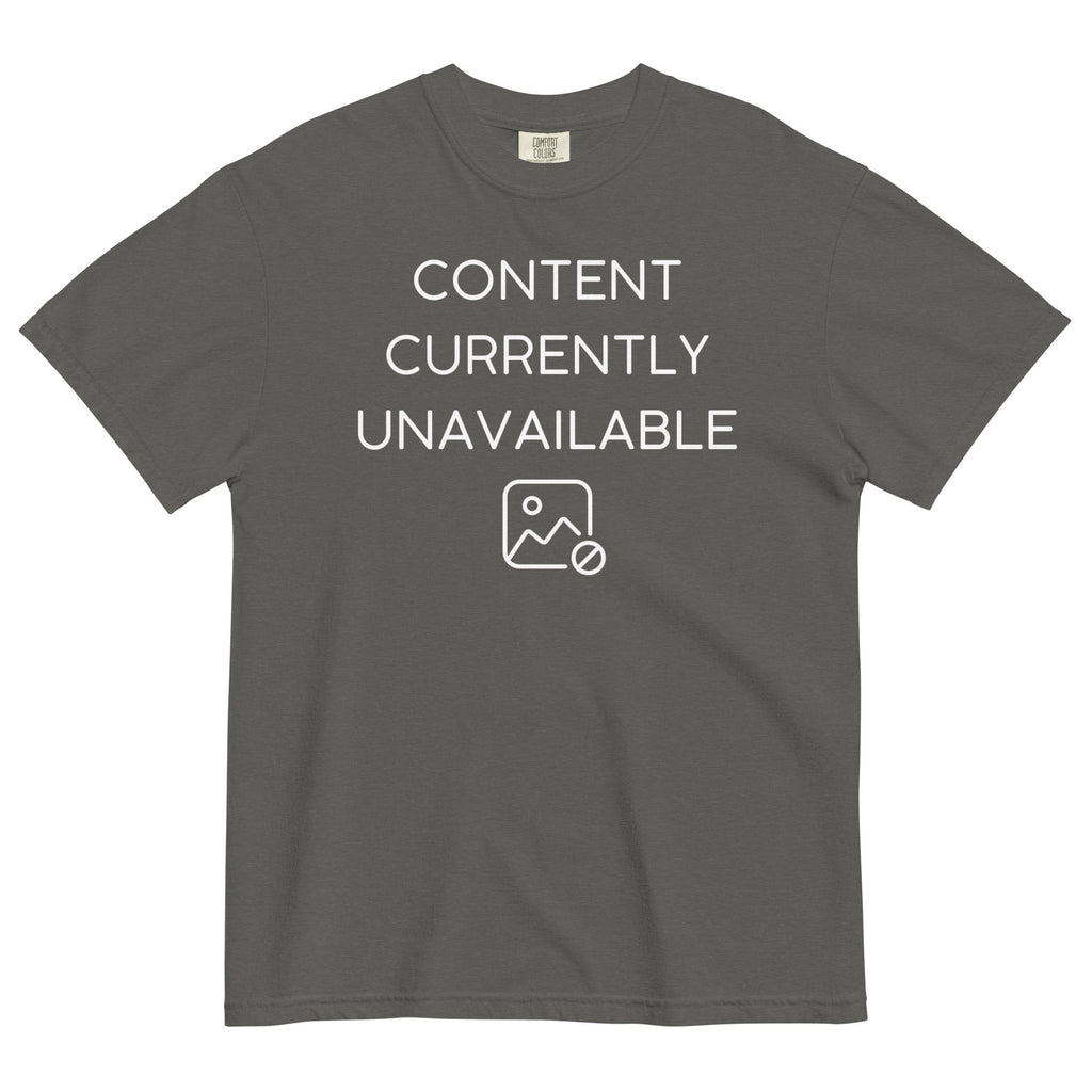 Content Currently Unavailable Men's Relaxed Fit Tee