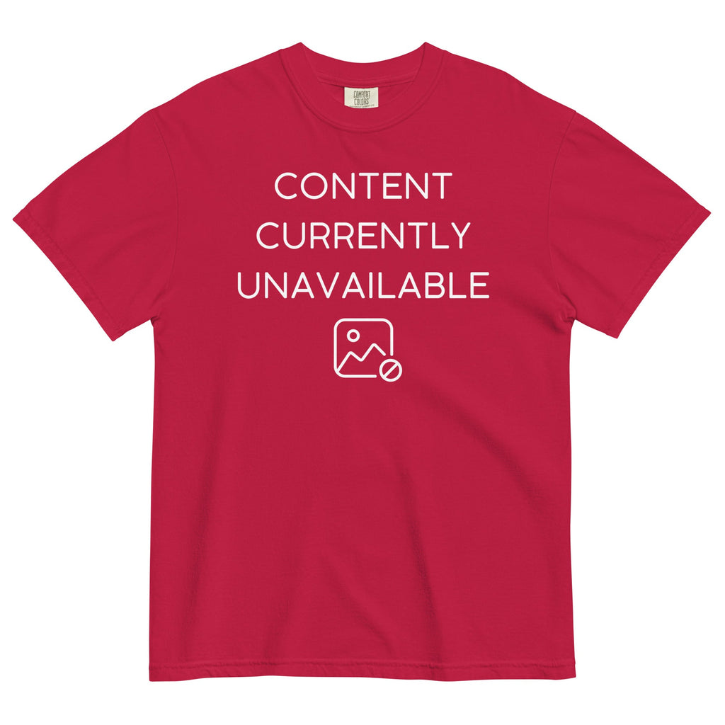 Content Currently Unavailable Men's Relaxed Fit Tee