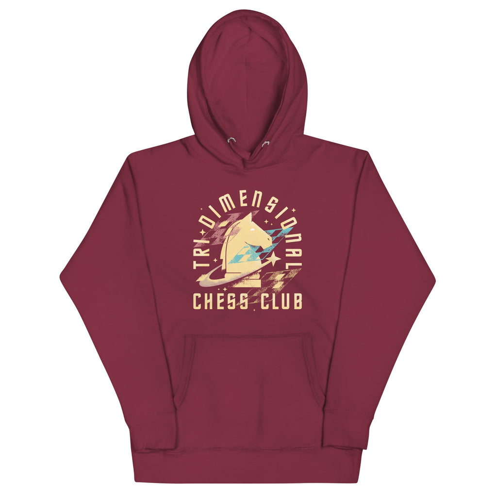 Tri-Dimensional Chess Club Unisex Hoodie