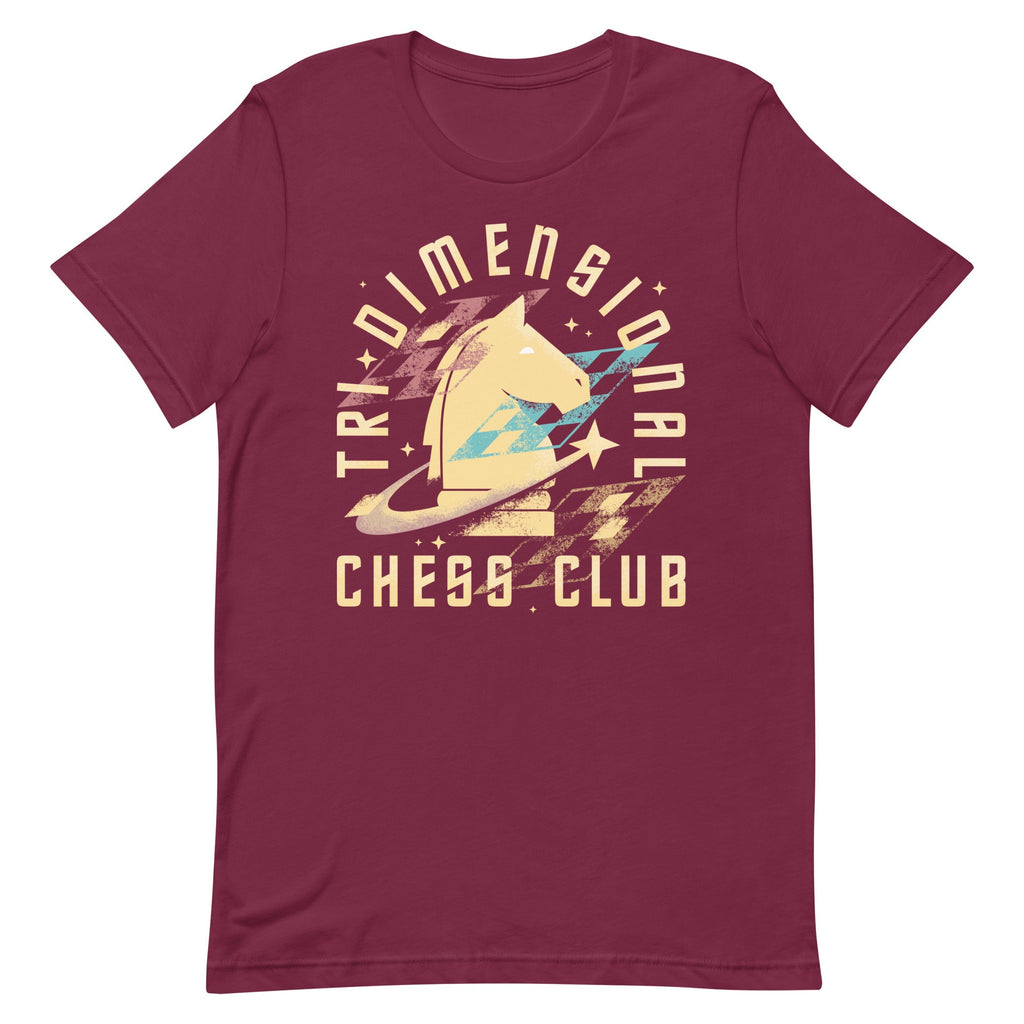 Tri-Dimensional Chess Club Men's Signature Tee