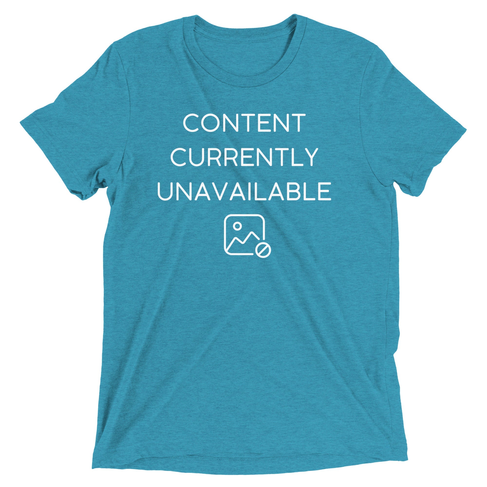 Content Currently Unavailable Men's Tri-Blend Tee