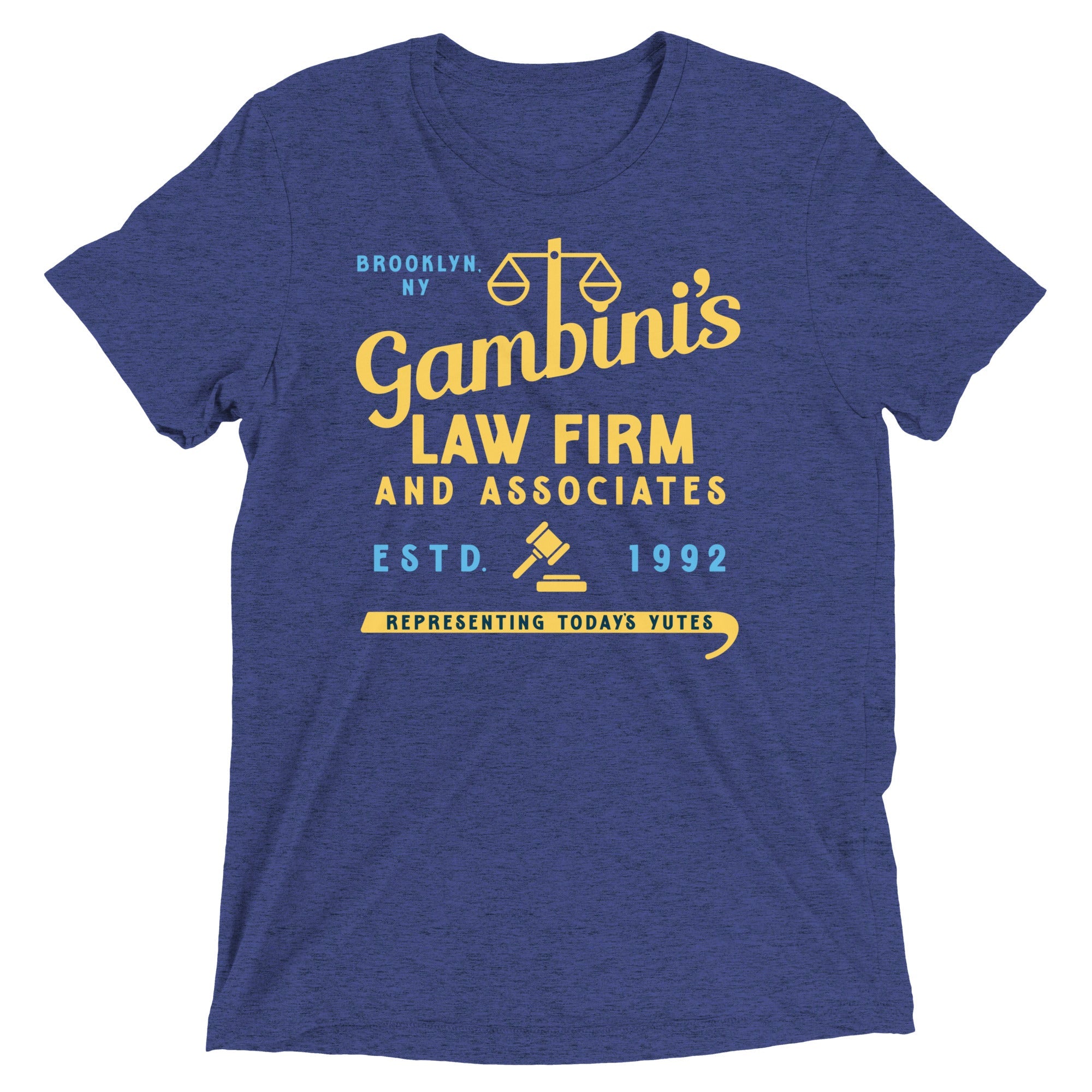 Gambini's Law Firm Men's Tri-Blend Tee