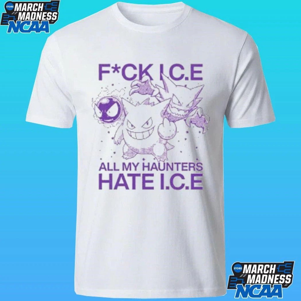 Okami Jpg Fuck Ice All My Haunters Hate Ice Shirt