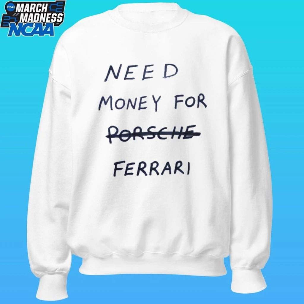 Kim Kardashian With Need Money For Ferrari Shirt