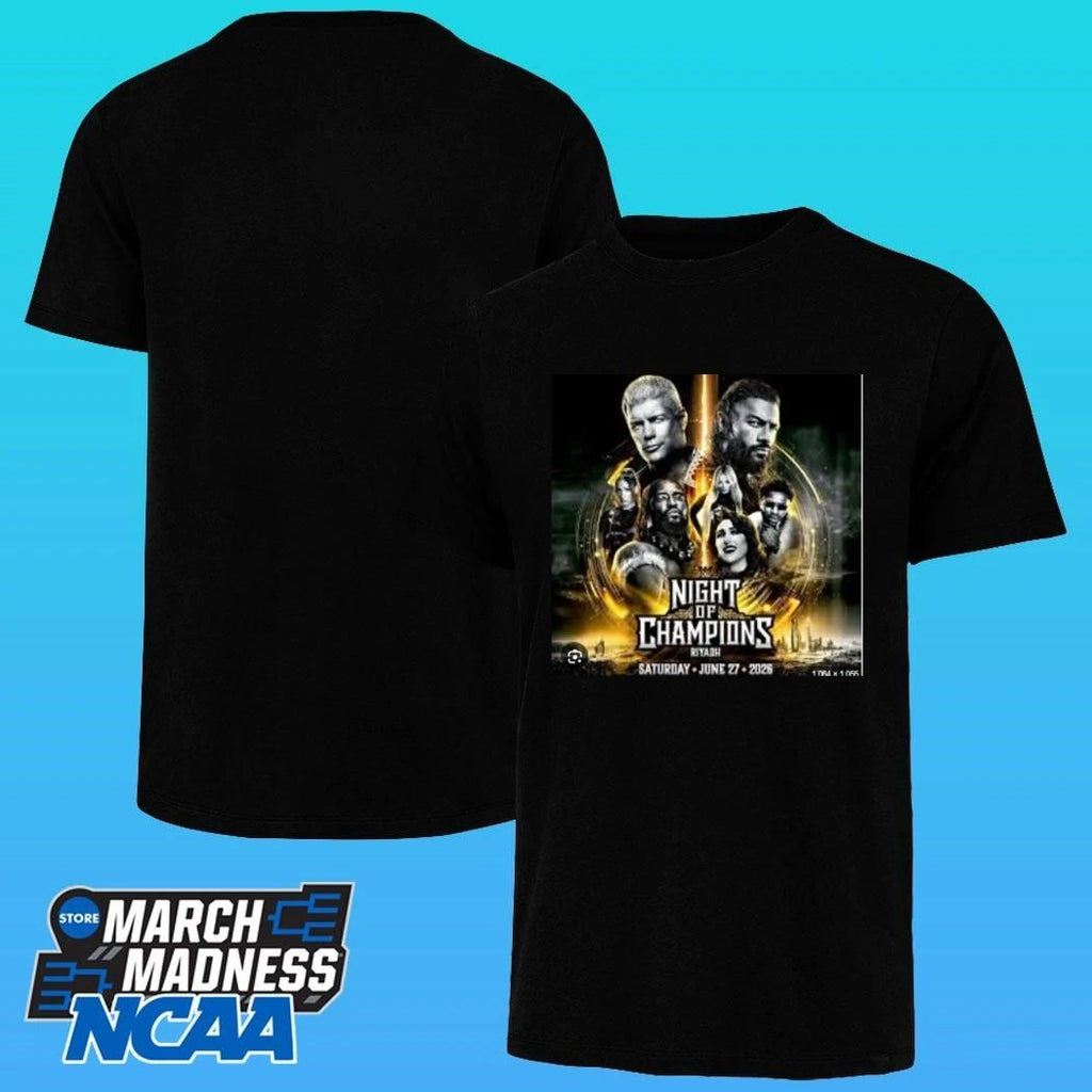 Night Of Champions Riyadh Saturday June 27 2026 Poster Shirt