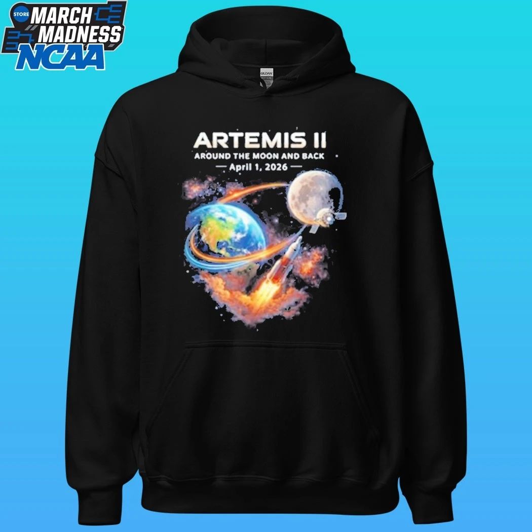 Artemis Ii Rocket Space Launch Back To The Moon Mission 2026 Shirt