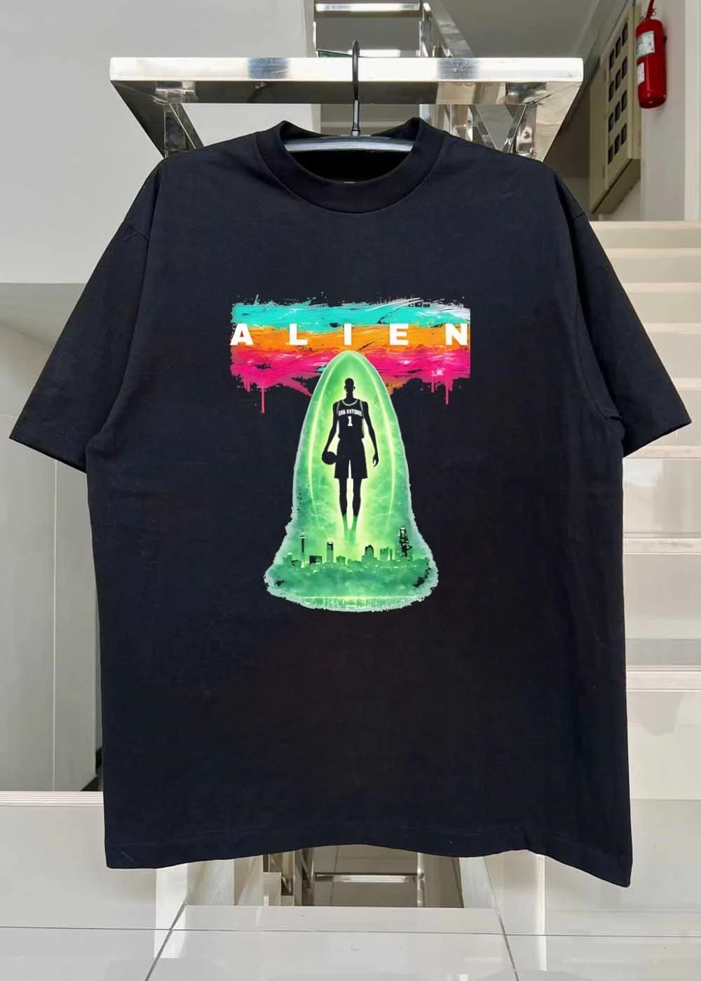 Victor Wembanyama San Antonio Spurs NBA ALIEN shirt