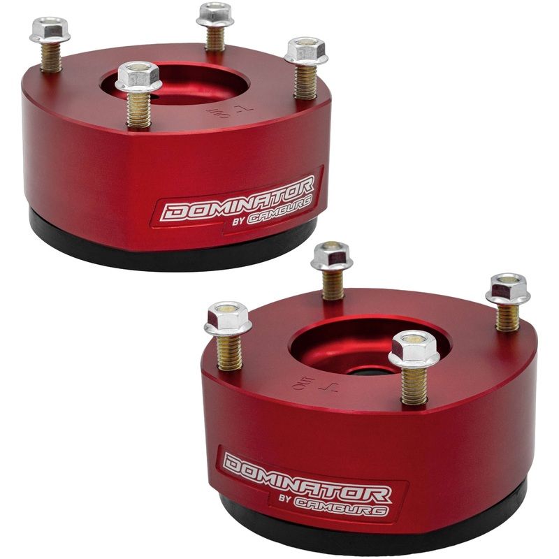 Camburg Toyota Tundra 07-21 2.00″ Front Spring Preload Spacer Kit – Red