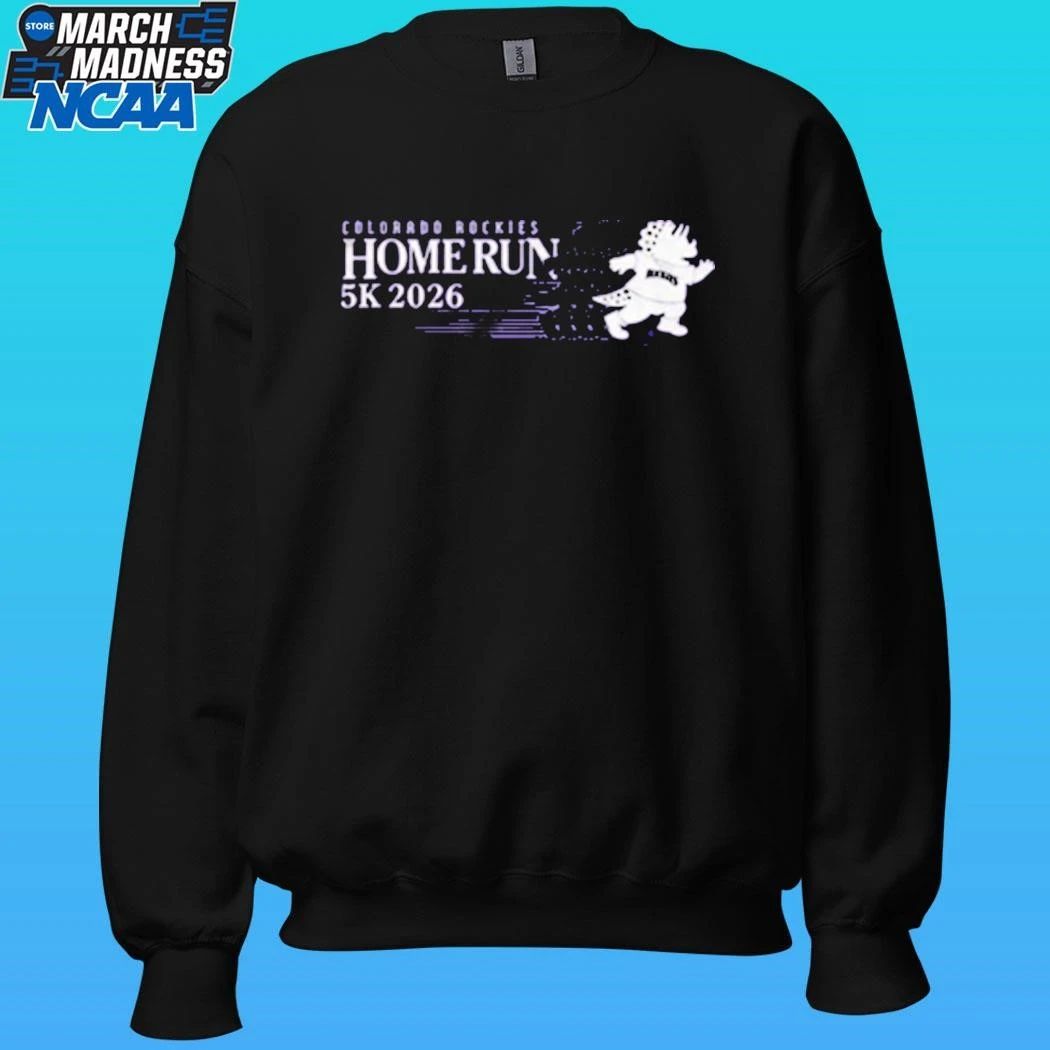 Colorado Rockies Home Run 5k 2026 Shirt