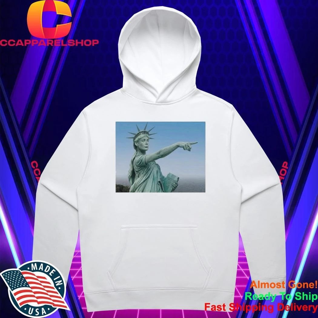 Statue Of Liberty Dont You Point At Me Sophie Cunningham Pointing Funny Meme Shirt
