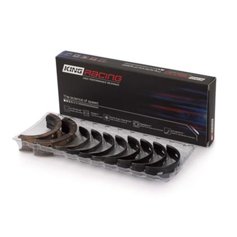 King Acura D16A1 / 97-01 Honda H22A4 / 98+ F23A (Size STD) Performance Main Bearing Set MB5568XP