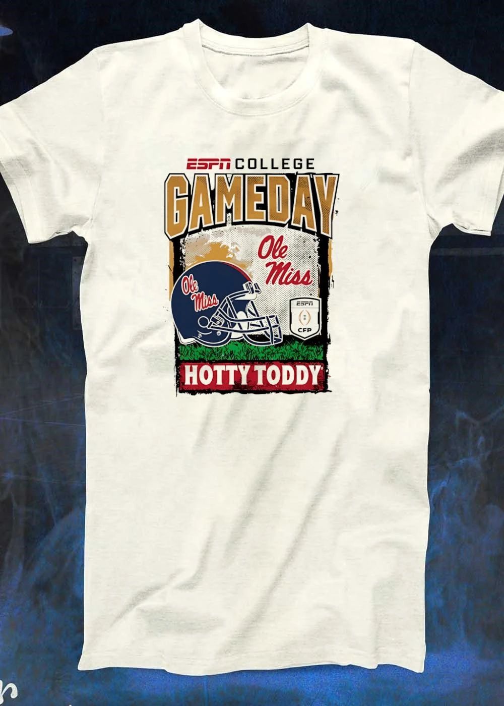ESPN College Gameday Ole Miss Hotty Toddy CFP Football T-Shirt