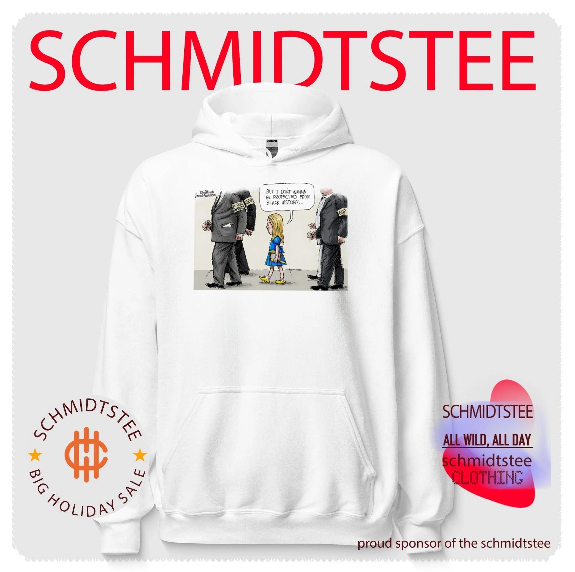 Ron desantis and gop protecting from black history shirt
