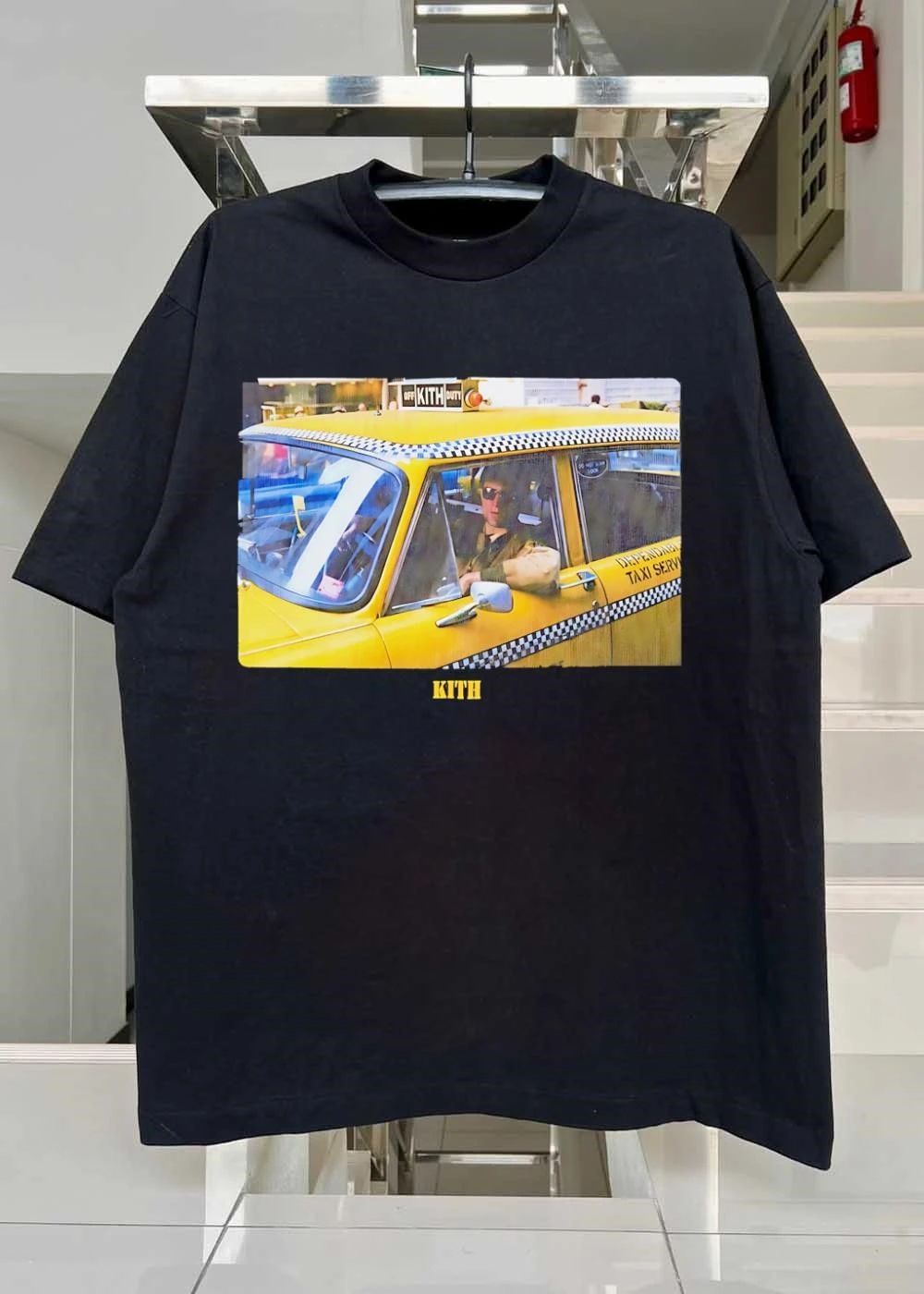 Kith Taxi Driver Travis Bickle off Kith Duty Dependable Taxi Service T-Shirt