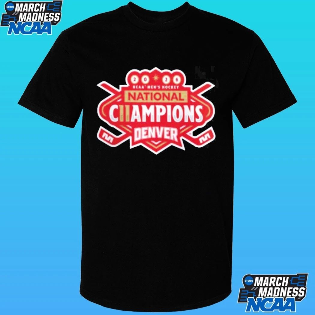Denver Pioneers 2026 NCAA Frozen Four Men’s Ice Hockey National Champions Logo Shirt