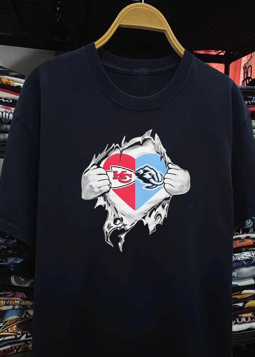 Show Your Love for Kansas City Chiefs and Colorado Mammoth Shirt