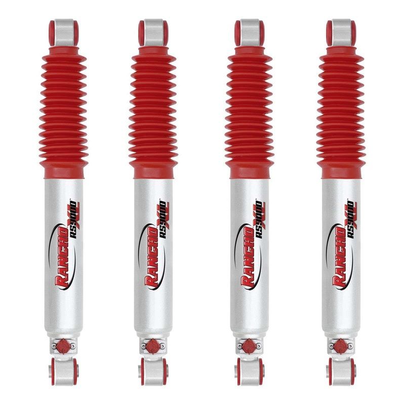 Rancho RS9000XL Adjustable 4 Front Shocks for 1981-1991 GMC Suburban 4WD Quad Front