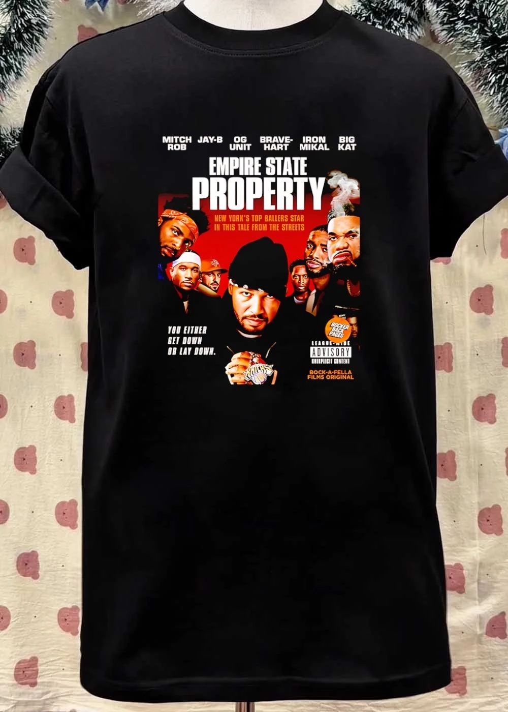Bock-A-Fella Films Original Empire State Property New York Top Ballers Shirt