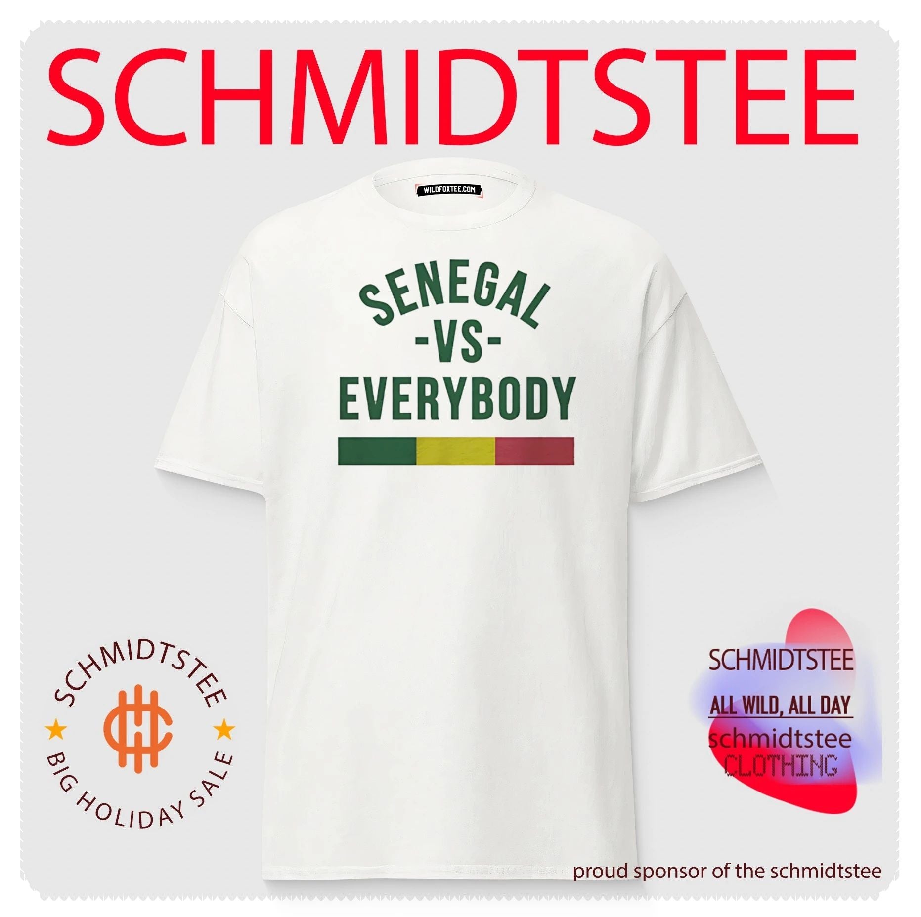 Senegal vs Everybody Senegalese Pride West Africa shirt
