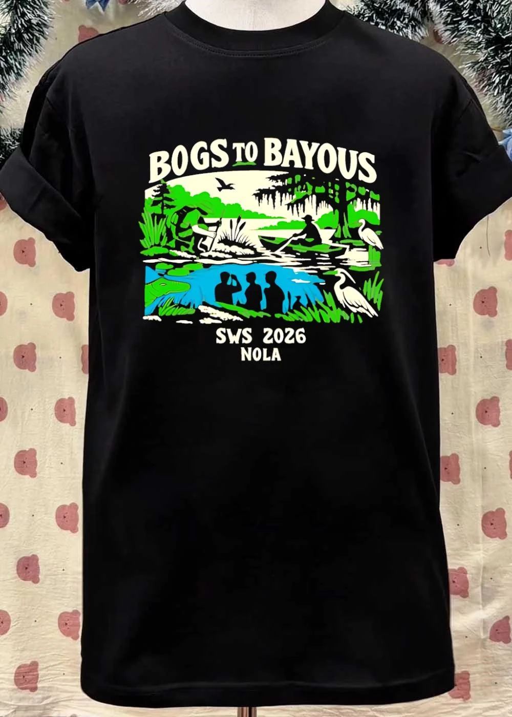 SWS 2026 NOLA Bogs to Bayous Wetland Research Expedition T-Shirt
