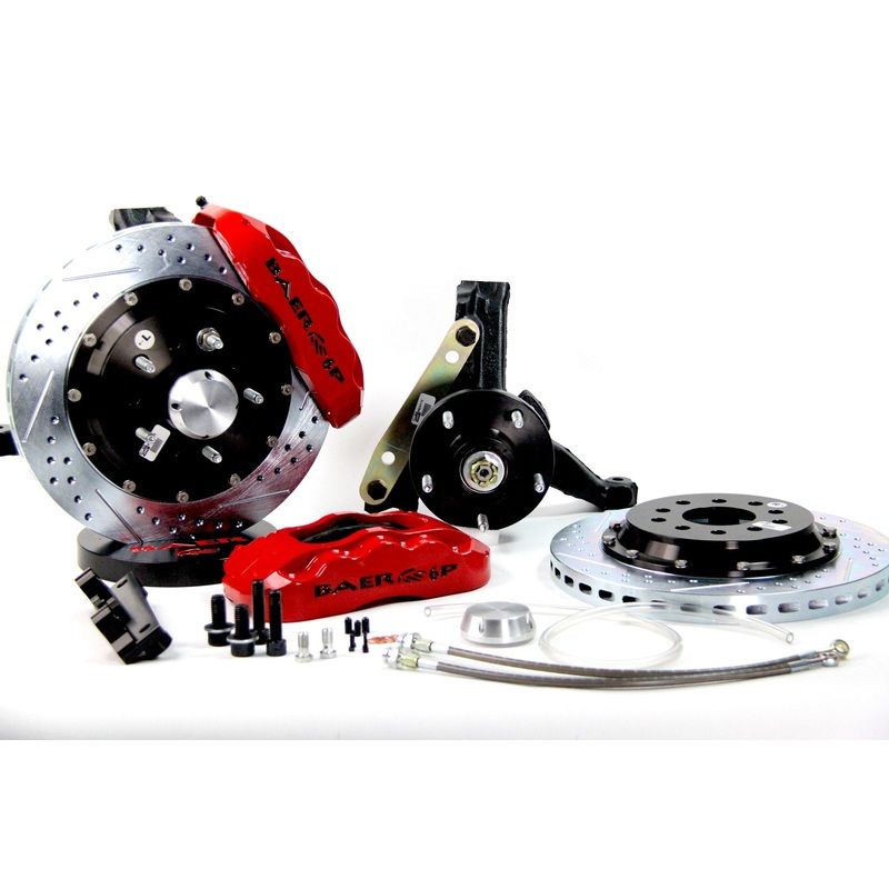 Baer Brakes 13″ Pro+ Front Brake Kit, Hugger Orange, SDZ, Std. Studs