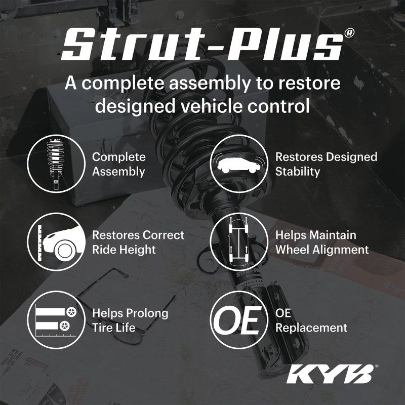 KYB Shocks & Struts Strut Plus Front Left 2008-2012 Honda Accord
