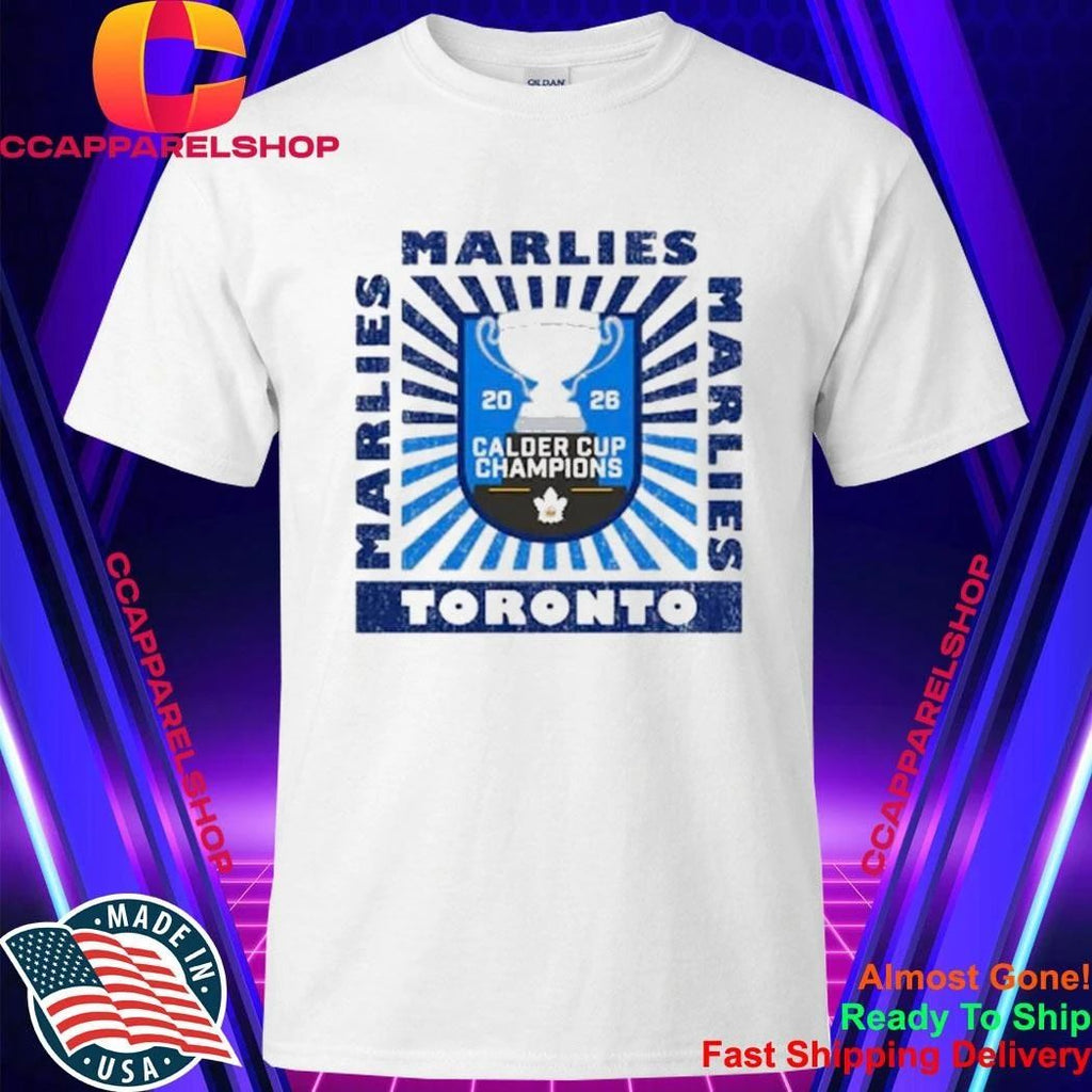 Toronto Marlies Merch 2026 Calder Cup Champs Sunspot Shirt