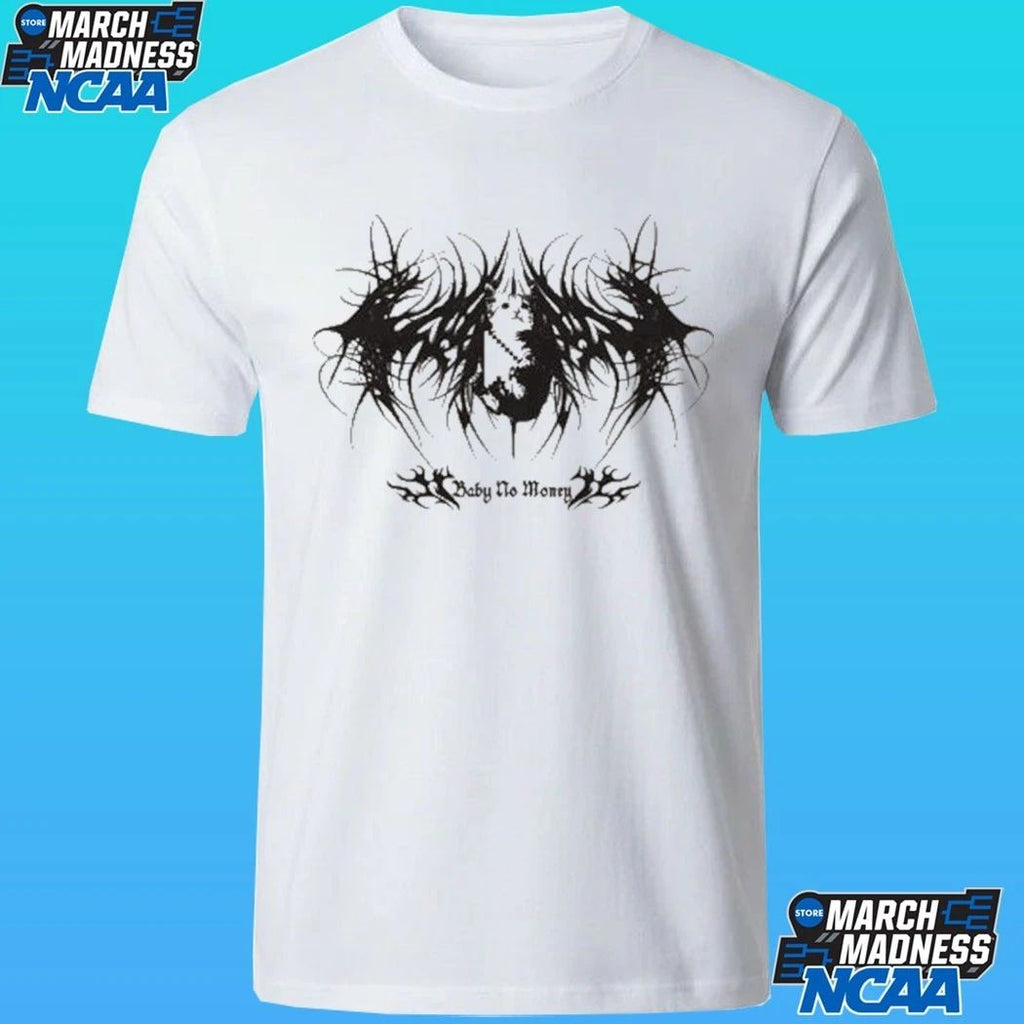 Baby No Money Cat Ringer Shirt