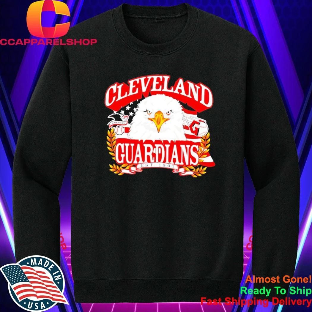 Cleveland Guardians 250th Anniversary Americana Eagle Shirt