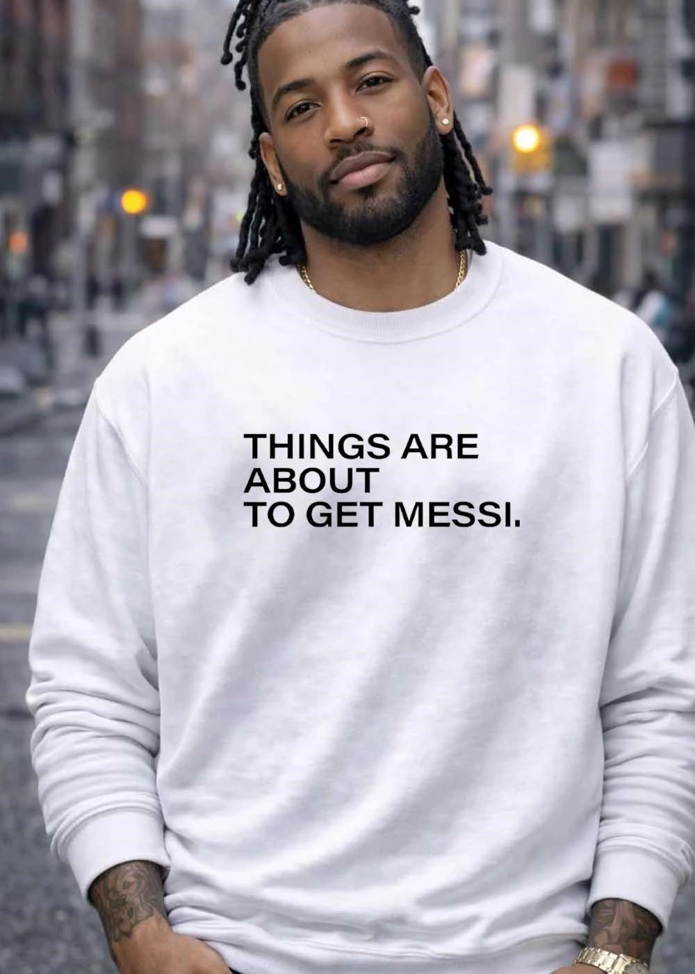 New Things are about to get Messi Soccer T-Shirt